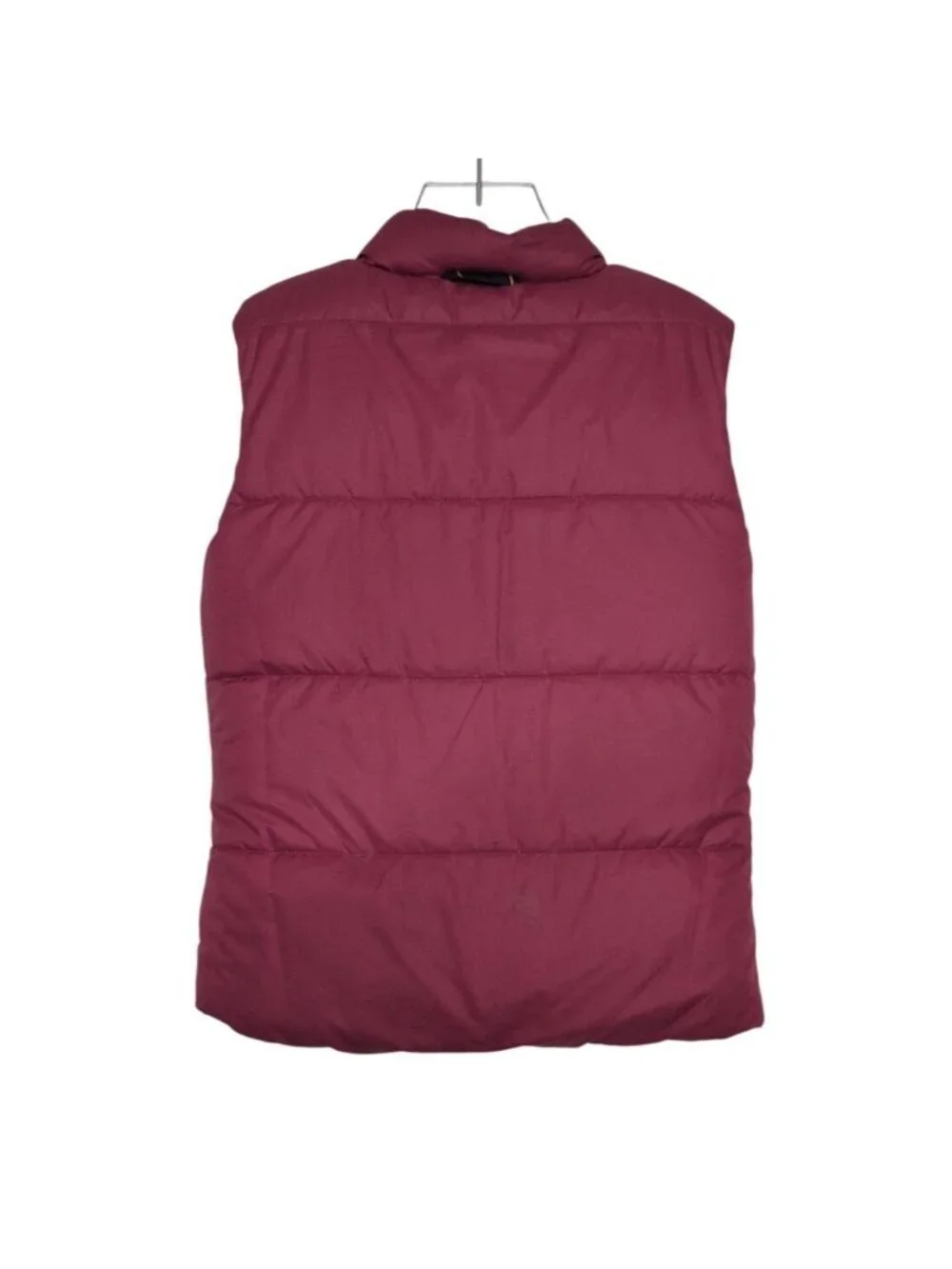 Ralph Lauren Stripe Down Puffer Vest Girls Size 6X Pink Blue Crest Reversible